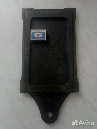 Печная заслонка чугунная