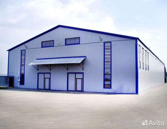 Строительство складов из сендвича под ключ, арт:Fw