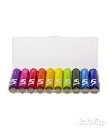 Батарейки алкалиновые Xiaomi Rainbow Zi5 AA LR6