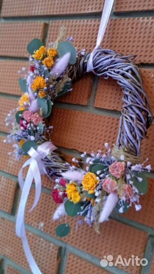 Венок интерьерный Мастер-класс