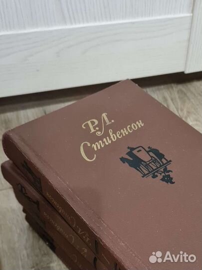 Р.Л.Стивенсон Собрание сочинений в 5 томах 1981г