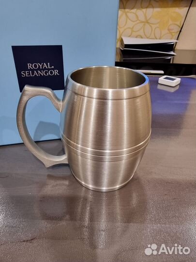 Кружка пивная Royal Selangor. Pewter/Олово