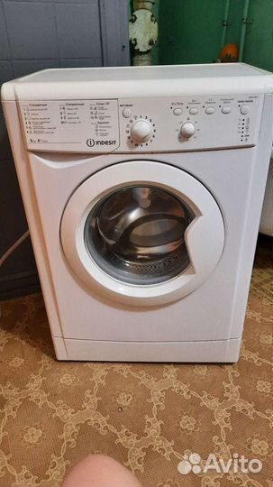 Стиральная машина бу indesit 5 кг
