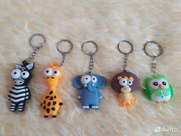 Забавные брелки