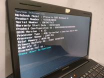 Ноутбук HP presario cq61