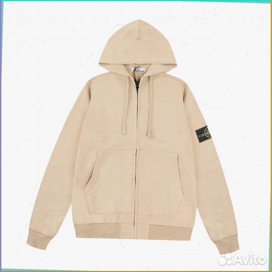 Zip худи Stone Island (качество premium)