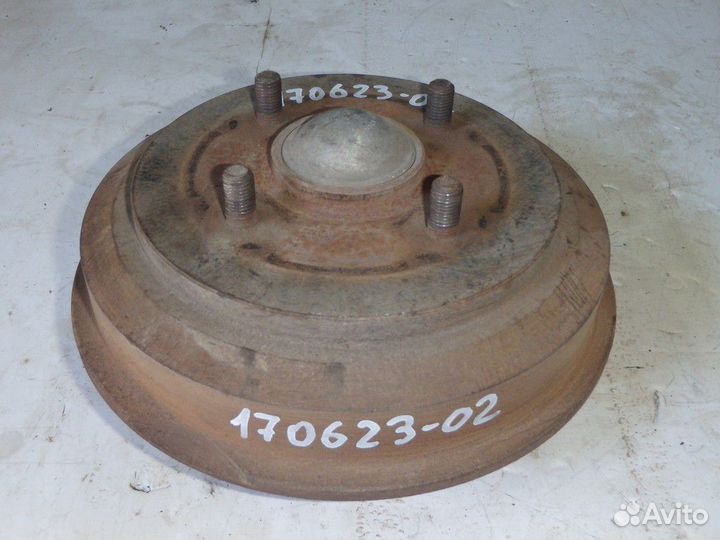 Барабан тормозной Цапфа Fusion