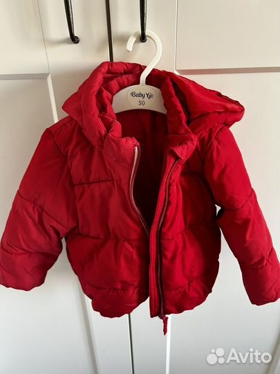 Большой пакет брендовой одежды на девочку 86 р