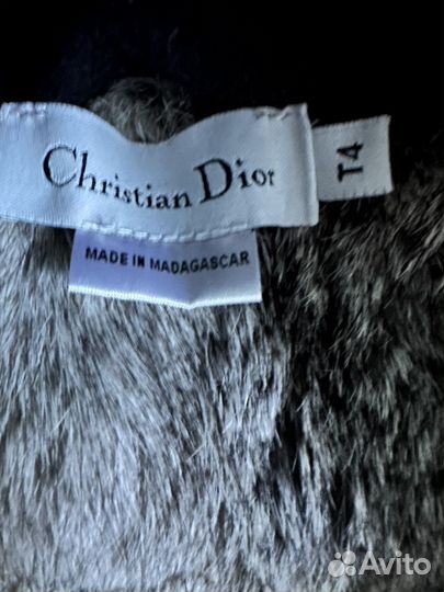 Шапка ушанка Christian Dior(оригинал)