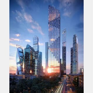 2-к. квартира, 95,1 м², 19/85 эт.