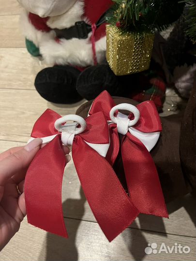 Бантики новогодние