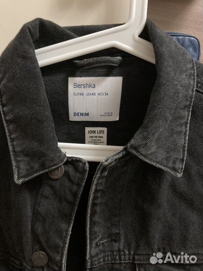 Джинсовая куртка bershka для мальчика