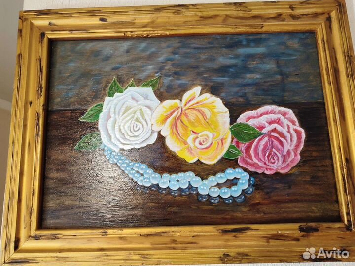 Картина маслом на холсте пейзаж