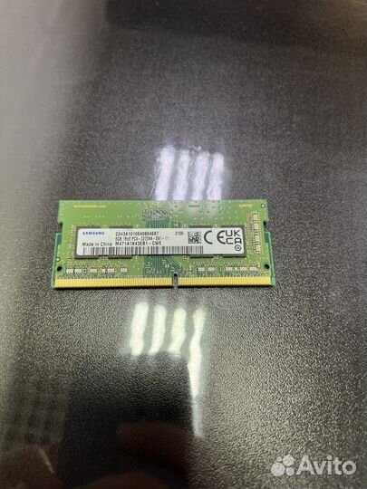 Оперативная память Samsung для ноутбука DDR4 8gb