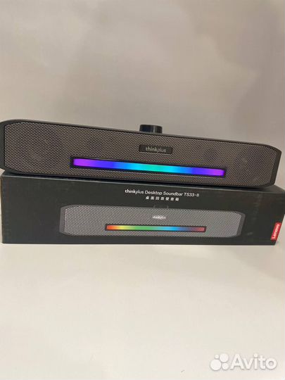 Саундбар колонка Lenovo с RGB подсветкой