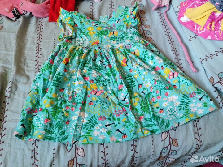 Вещи для девочки размер 80