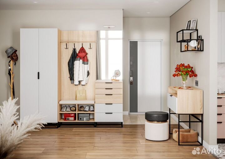 Тумба с ящиками новая