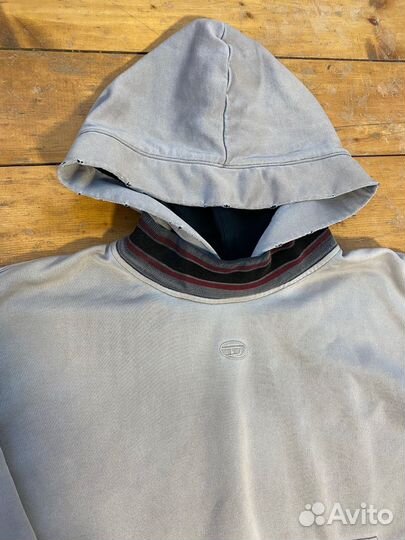 Худи Diesel distressed y2k оригинал(едет обратно)