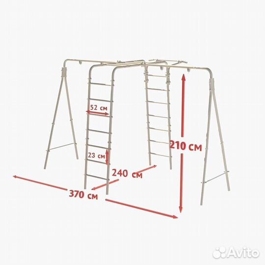 Детский уличный комплекс на дачу