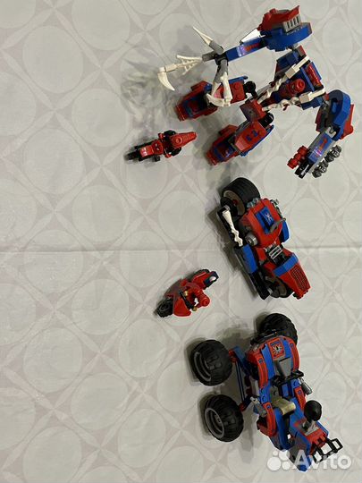 Lego набор человек паук