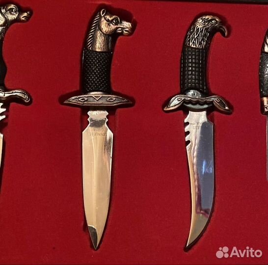 Винтажный набор ножей Marlboro