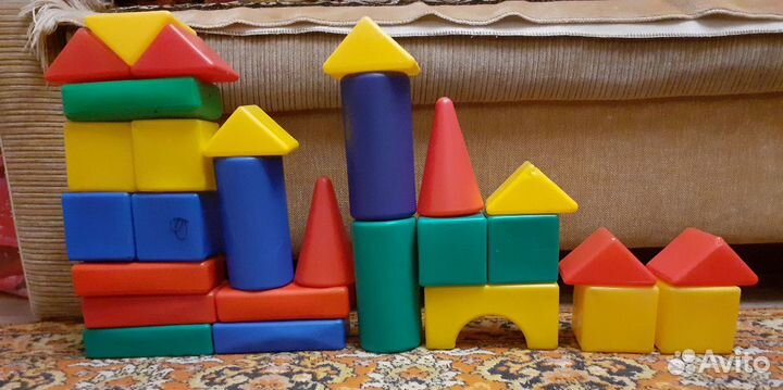 Конструктор крупные детали