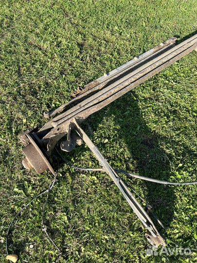 Балка задняя audi a6/100 c4