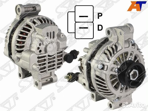 Генератор mazda mazda6