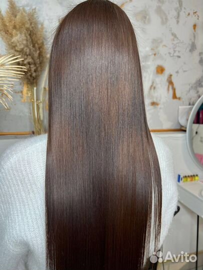 Кератиновое выпрямление, ботокс волос