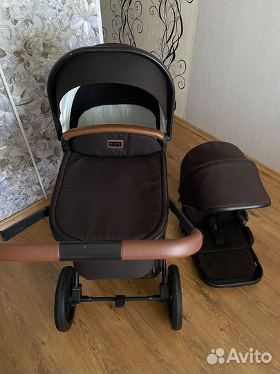 Коляска Moon Style 2021 Black 2в1