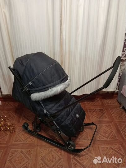 Санки коляска ника 7 5sk