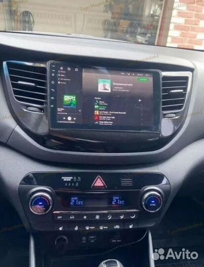 Магнитола Hyundai Tucson 3/ix35 15-18 Черн A 6/128