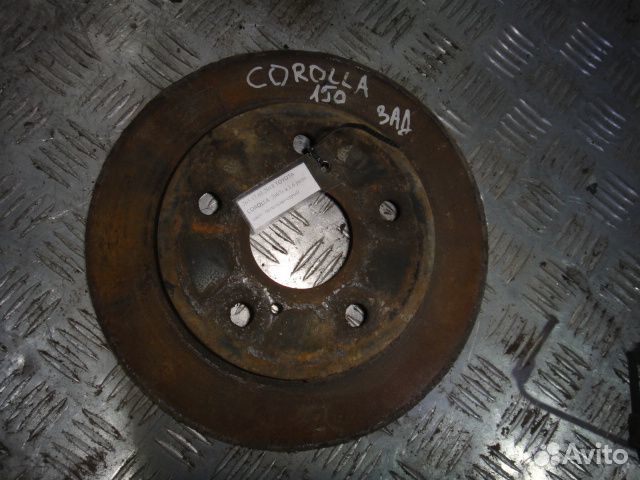 Диск тормозной Auris (07-12) /Corolla 150 (06-13) зад б\у (арт. 4243112260)