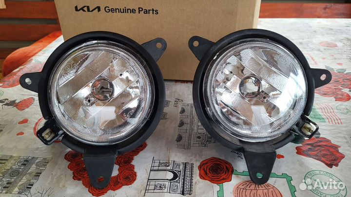 Противотуманные фары киа соренто 1
