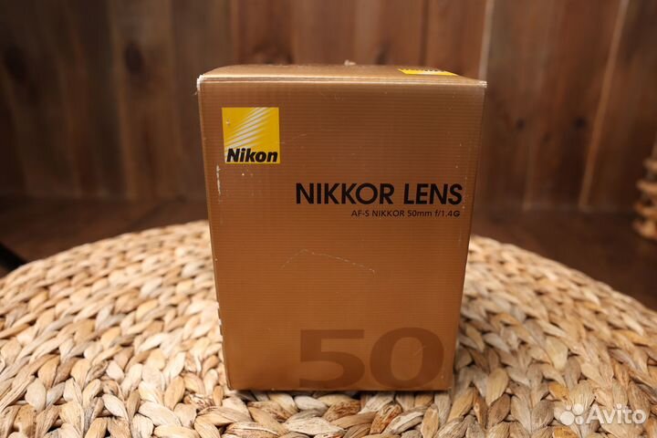 Объектив nikon 50mm f 1.4g af s nikkor