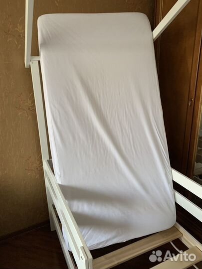 Детская кровать домик с матрасом