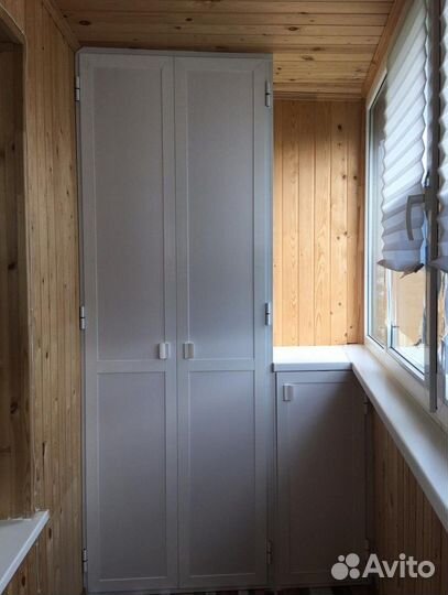 Влагостойкий шкаф на балкон на заказ с доставкой