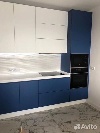 Прямой кухонный гарнитур AGT фасады