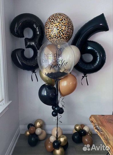 Шары воздушные гелевые