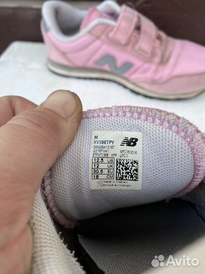 Кроссовки new balance для девочки