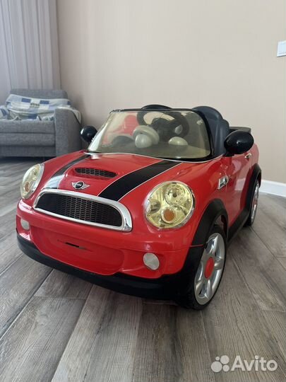 Электромобиль детский mini cooper