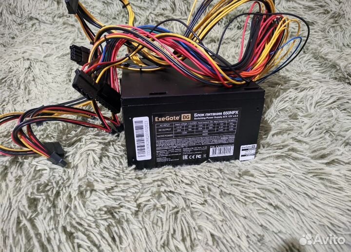Блок питания на пк 650w