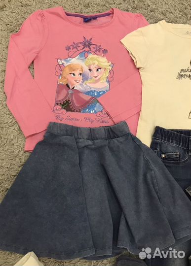 Комплект вещей на девочку 110-116