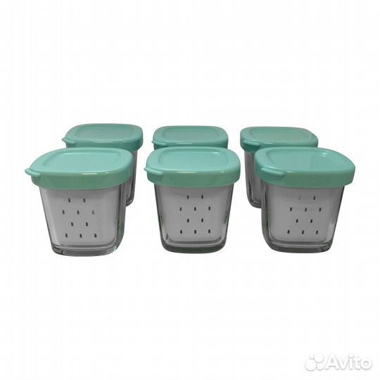 Баночки 6 шт. для йогуртницы Tefal YG65