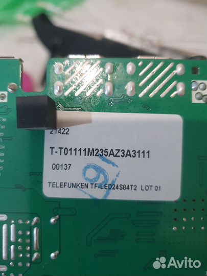Main плата Telefunken TF-LED24S84T2