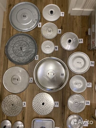 Крышки для кастрюль времён СССР