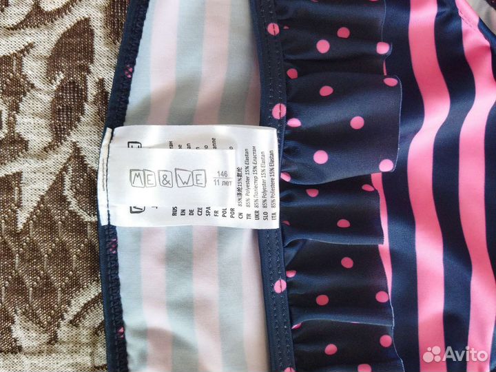 Купальник для девочки новый 146 размер