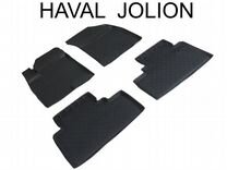 Коврики Haval Jolion толстые резиновые 3D