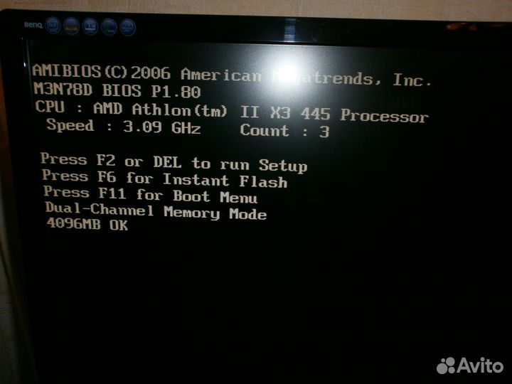 Asrock M3N78D (Socket AM3) + Athlon II x3 + кулер