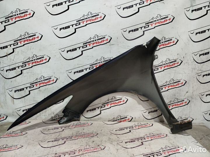 Крыло honda accord CU1 CU2 CW1 CW2 60210TL0G00ZZ переднее правое черный, NH731P S3640